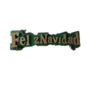 Letrero Feliz Navidad